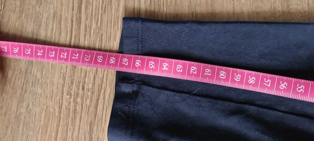 Czarne legginsy H&M 122/128 cm + gratis