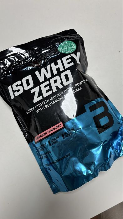 Iso Whey Zero Białko Truskawka nowe
