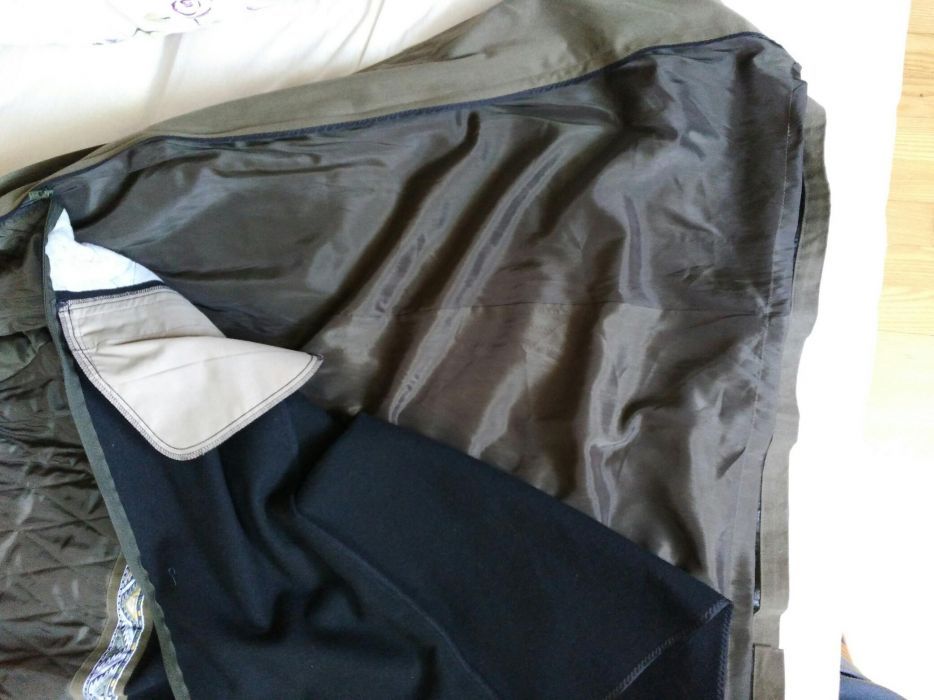 Nowy biznesowy płaszcz WARMIA prochowiec ocieplany Rozmiar 26/52