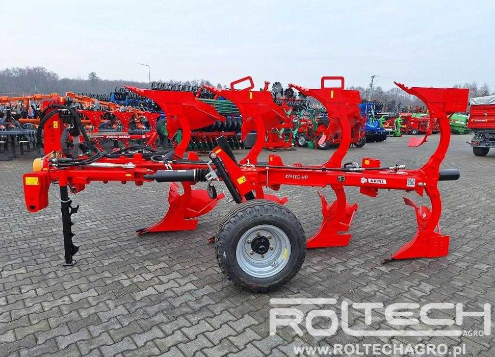 Pług Obrotowy AKPIL MIX-DUE KM80 3+1 Skibowy KM180R 4+ KM180HP