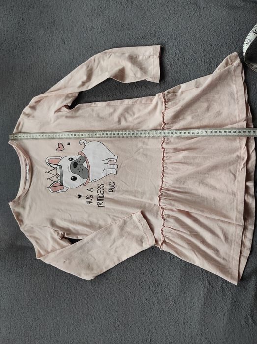 Sukienka eloy kids roz 122-128 buldog