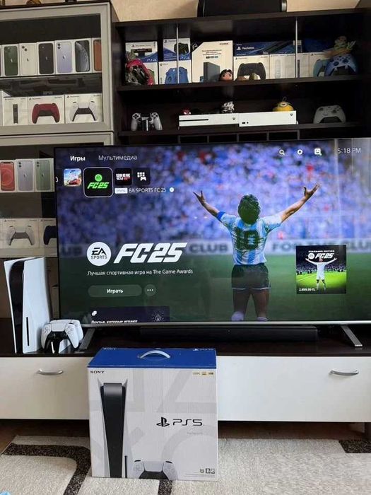 Приставка PlayStation 5 Fat | 1Tb | Гарний Стан | + Ігри (Телефону)