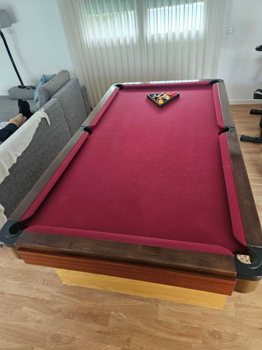 Mesa de snooker EMC com pedra ardósia