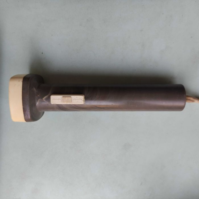 Фонарь СССР(три круглых батарейки).