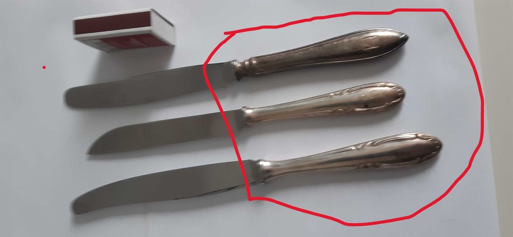 Sztućce plater/posrebrzane