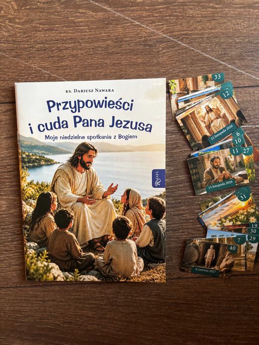 Przypowieści i cuda Pana Jezusa, naklejki 2026/27, Msze Św. , kolekcjonerskie