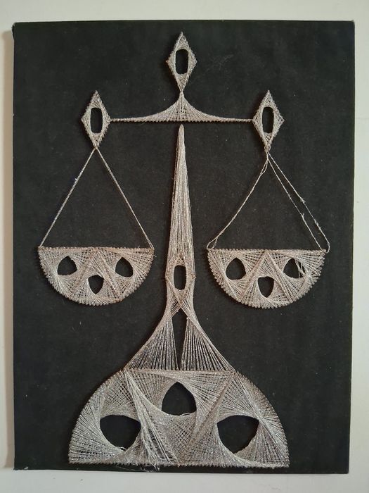 Quadro String Art - BALANÇA