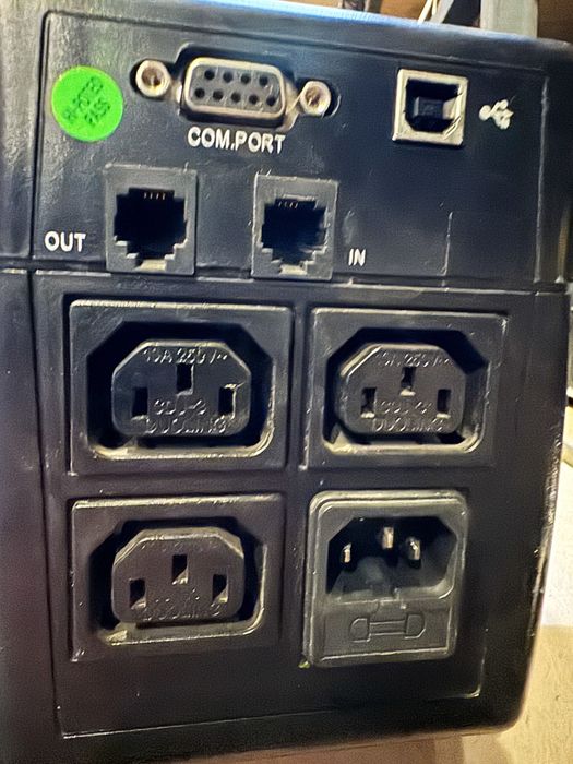 ДБЖ Mustek PowerMust 600 USB — 600VA/360W під діагностику