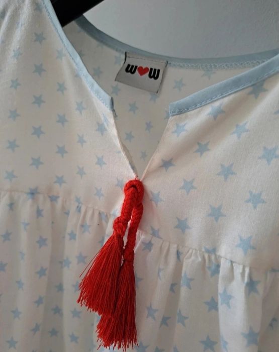 Blusa s wow de estrelinhas