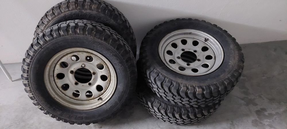 Jantes e pneus Suzuki Samurai 205 70 R15