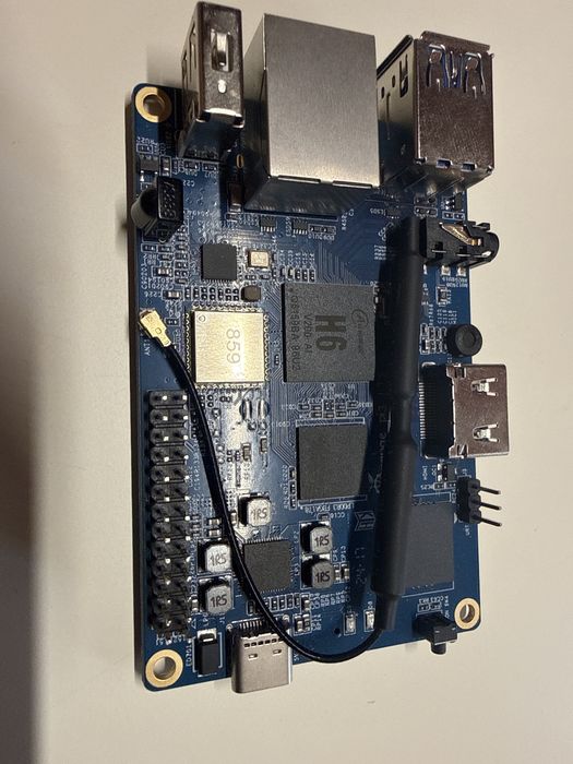Zestaw Orange Pi 3 LTS 2GB RAM / 8GB eMMC + GRATIS 2x Przekaźnik RF 433 MHz [1718]