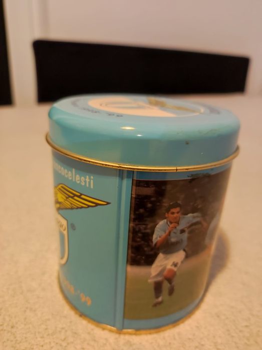 Puszka metalowa sportowa Lazio Rzym