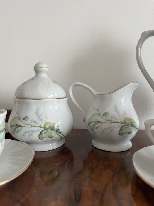 Serwis kawowy porcelanowy Książ