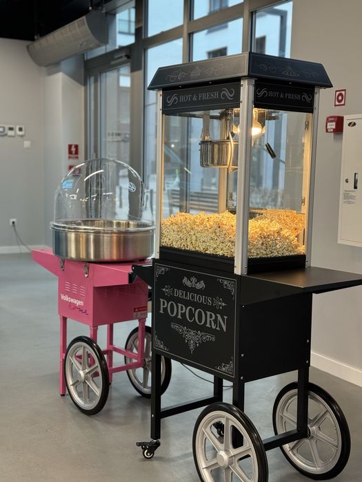 Wynajem maszyny do waty cukrowej