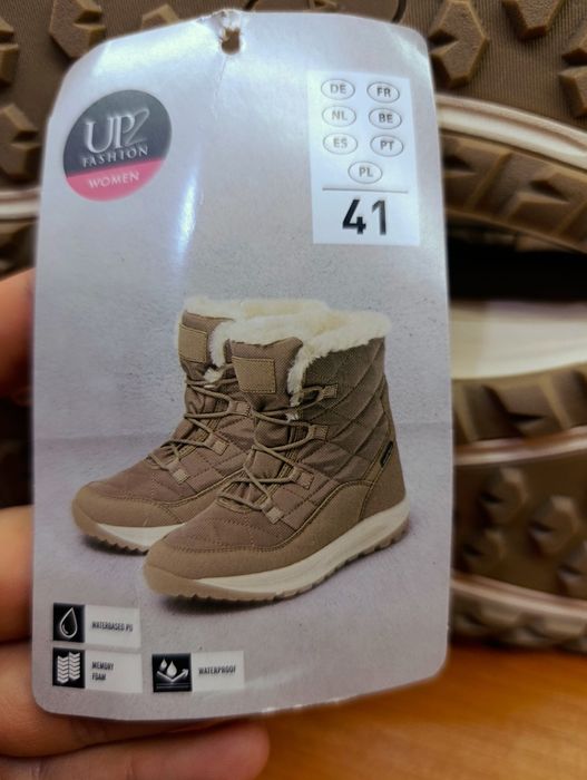 Устілка 26,5 см жіночі термочоботи дутики