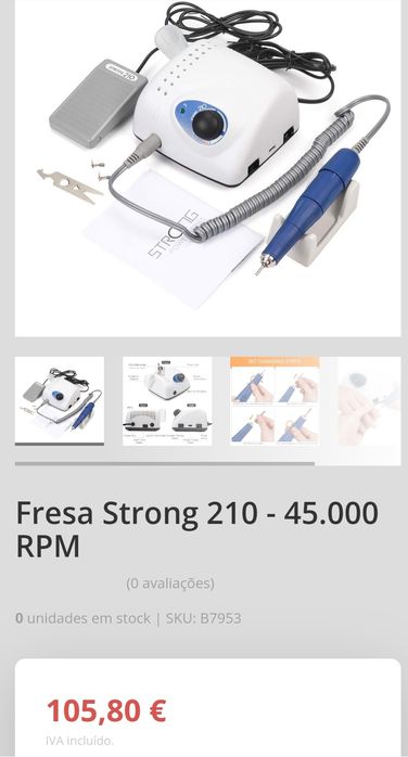 Aparelho Broca unhas