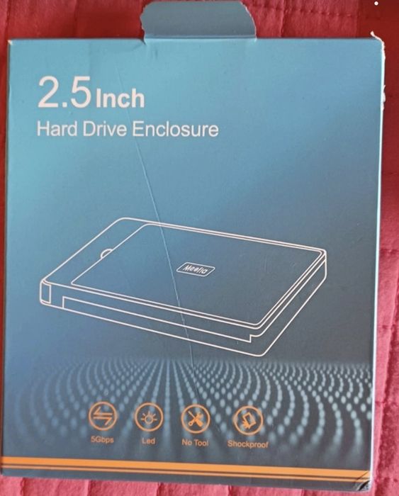 Caixa para disco externo