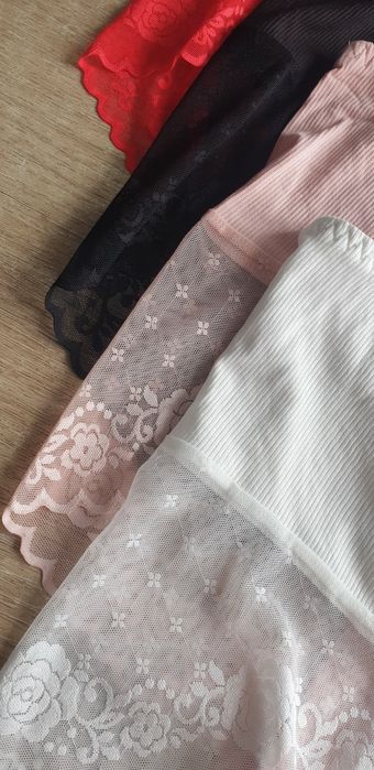 4×damskie figi wysokie 2XL