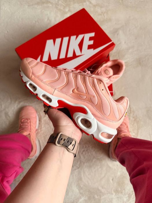 Кросівки Жіночі Nike Air Max Tn Premium Rose & White