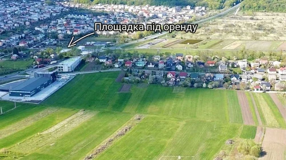 ОРЕНДА ділянки поруч з трасою в Чишках