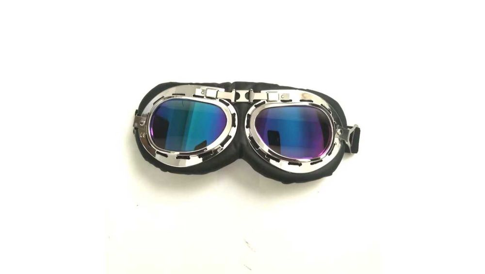 Capacete e oculos aviador