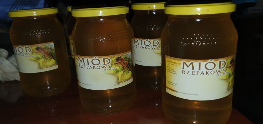 Miód rzepakowy i wielokwiatowy 2023