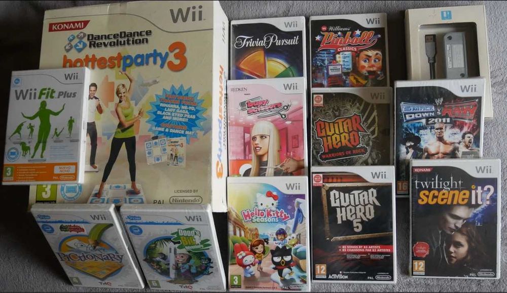 Jogos WII Nintendo DS XBOX