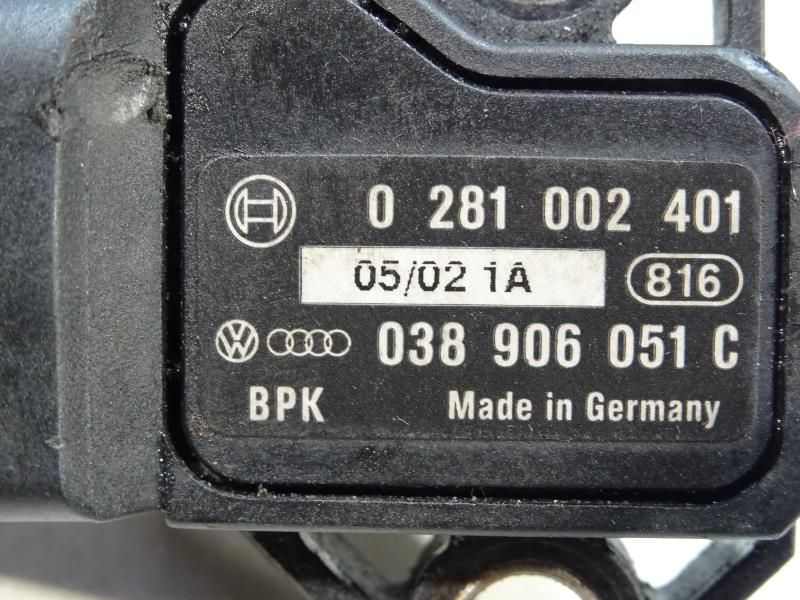 Sensor de pressão do coletor de admissão / sensor MAP VOLKSWAGEN Golf
