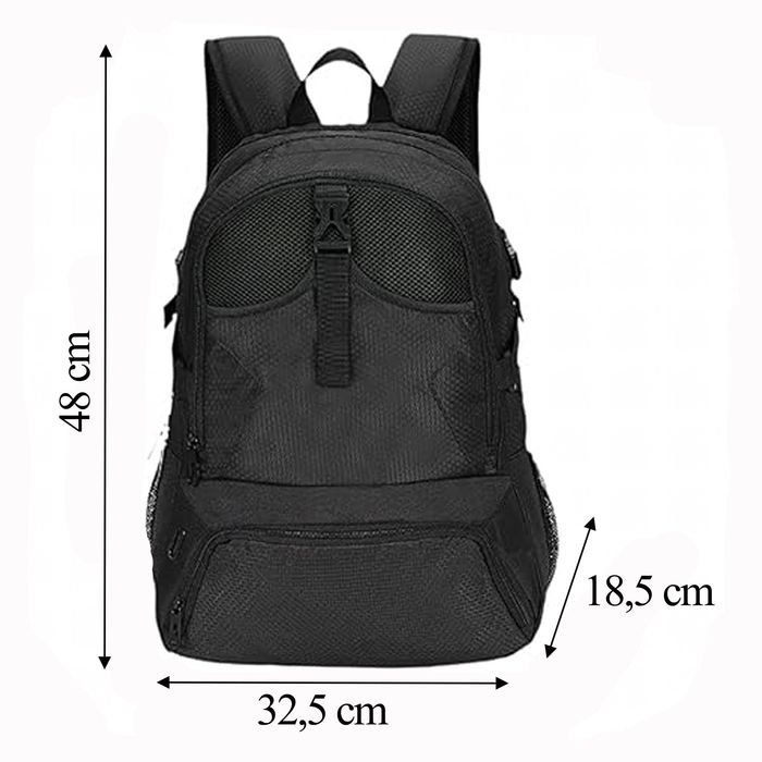 Plecak Sportowy Na Piłkę Buty Treningowy Piłka Nożna Koszykówka 35L