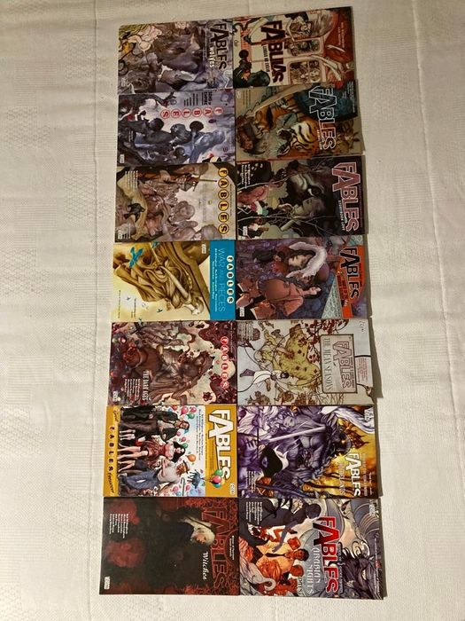 Coleção Fables - Primeiros 14 Volumes