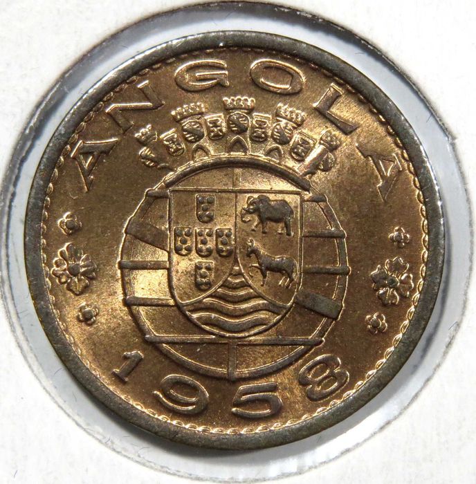 Ex Colonias Portuguesas - ANGOLA 50 Centavos 1958 – Soberba.FDC