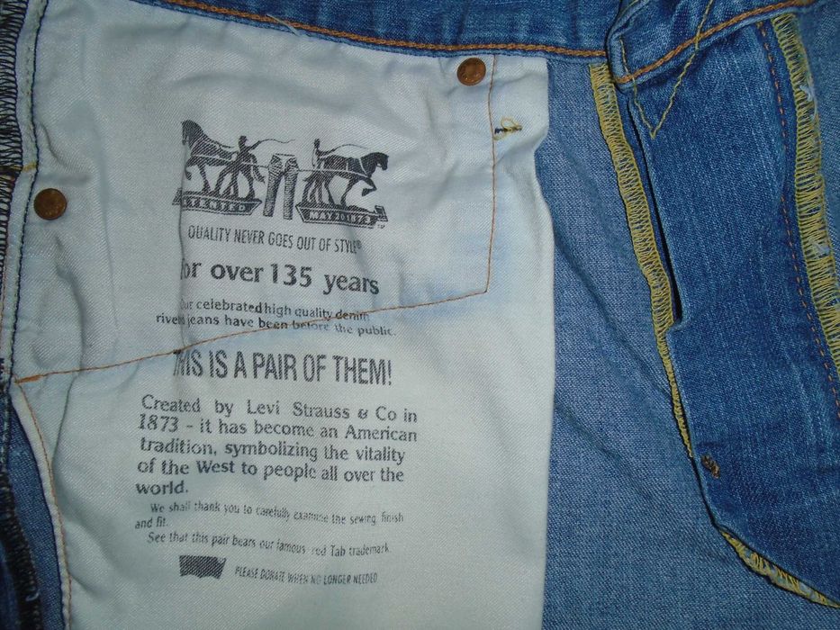 Джинсы Levis 511 USA W36 L34