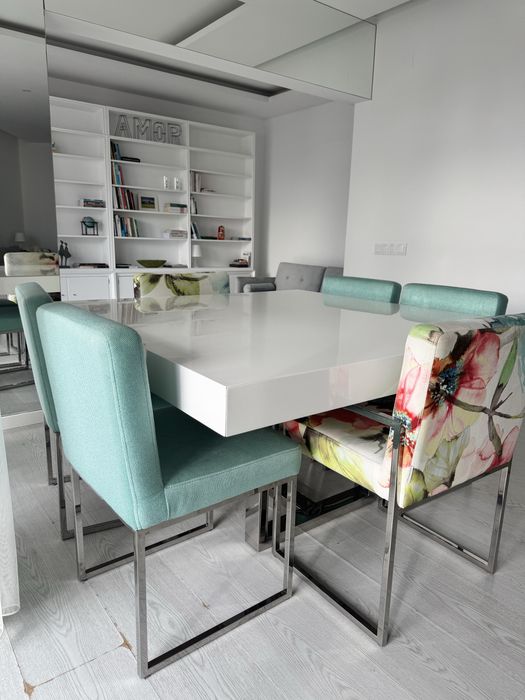 2 cadeiras Interdesign modernas | inox | como novas |299€