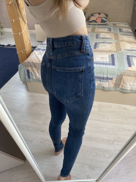 Spodnie jeansowe Cubus Hannah XS/XXS 26 skinny High Waist rurki