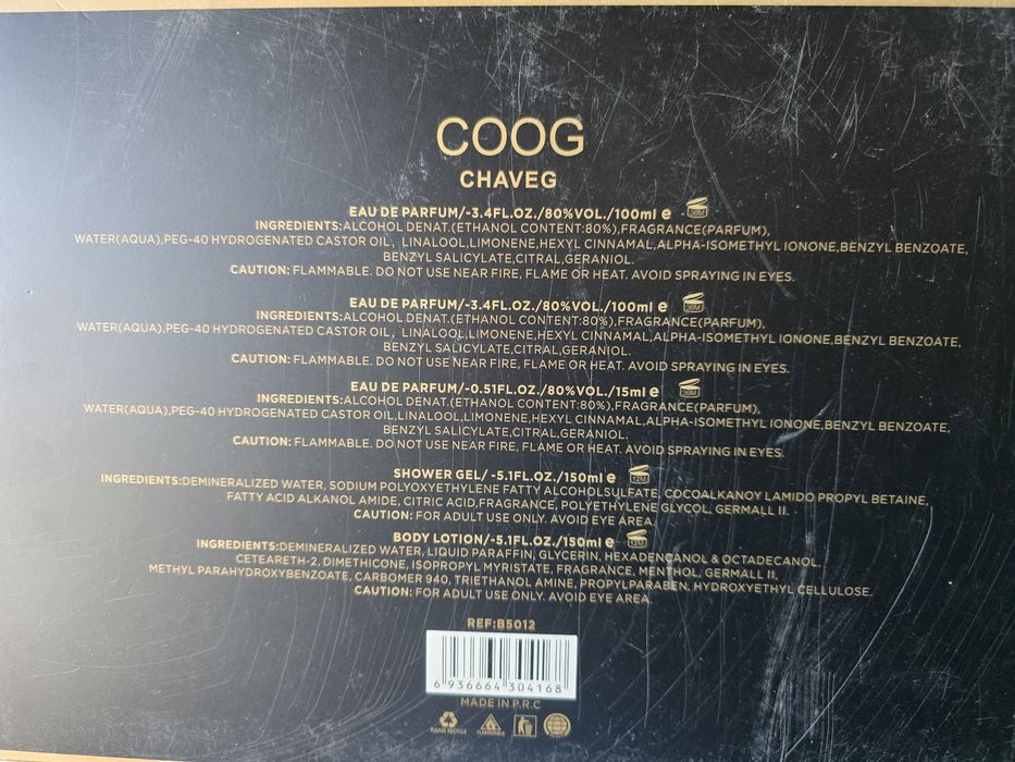 Duża walizka perfum nowe