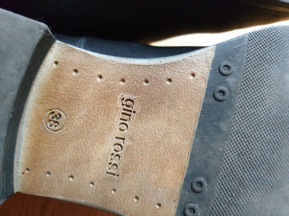 Trzewiki / sztyblety skórzane Gino Rossi r.38