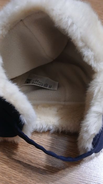 Czapka dziecięca, zimowa rozm. 74 H&M