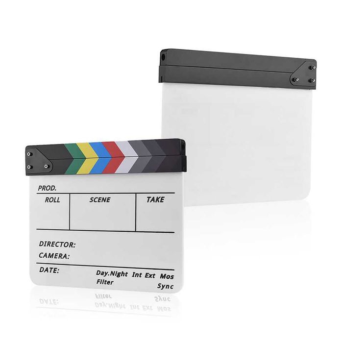 Claquete de cinema NOVA
