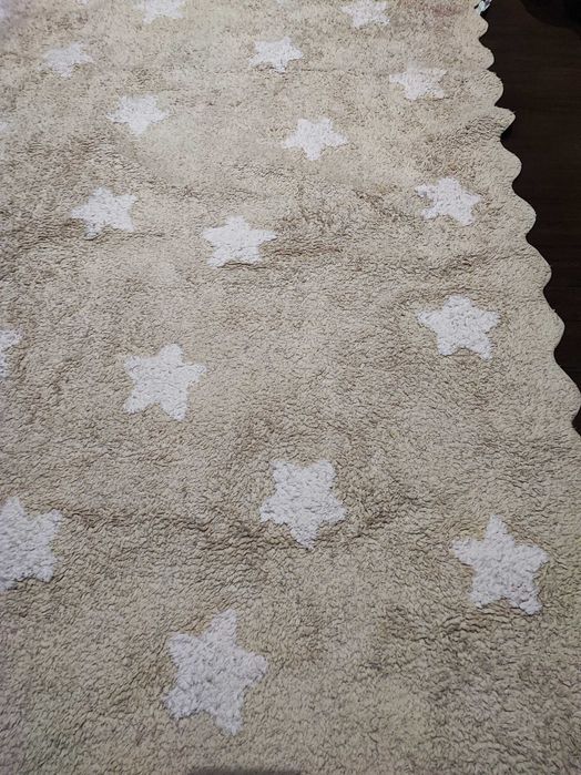 Tapete cinza com estrelas