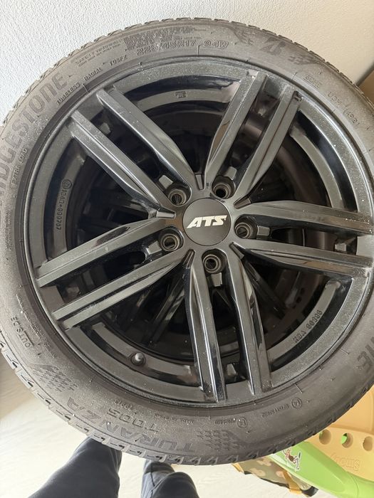 Jantes ATS 17” ET54+Pneus Bridgestone Turanza 225/45/ R17