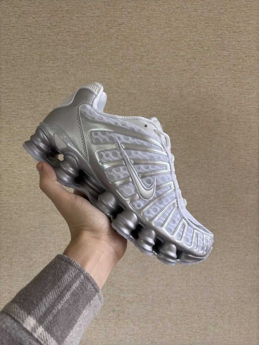 !SALE! Nike Shox TL Silver Metallic Grey 36 37 38 39 40 41 42 43 44 45 шокси тл