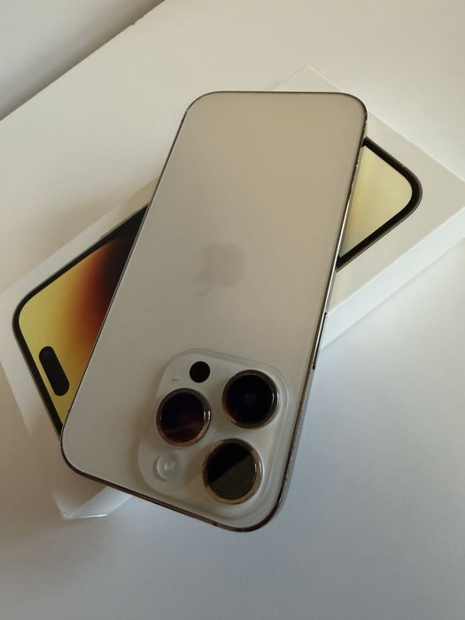 Iphone 14 pro złoty 256gb kondycja 100%