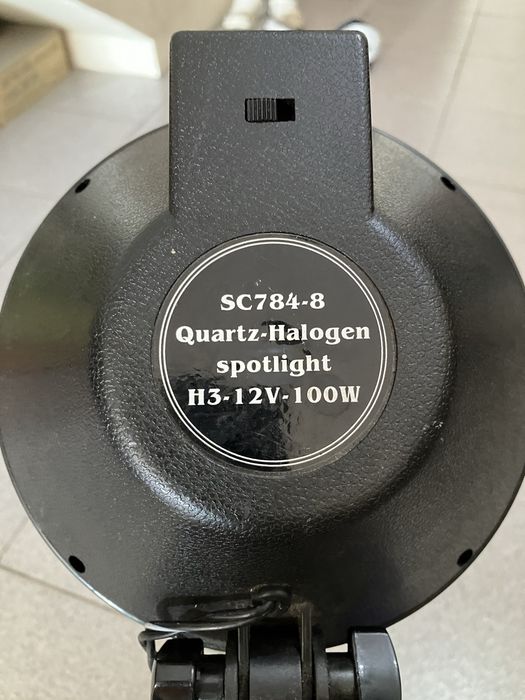 Projetor luz h3 12v 100w