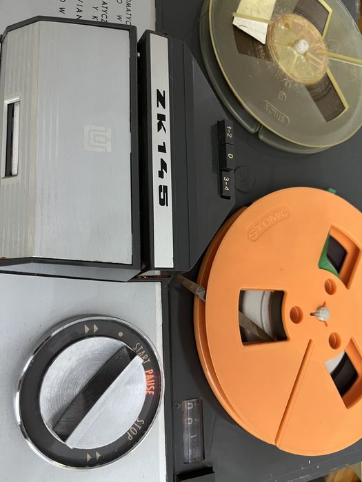 Magnetofon szpulowy UNITRA ZRK ZK-145 PRL