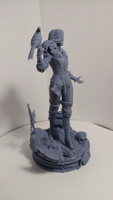Duża Figurka Yennefer Wiedzmin, Witcher do pomalowania