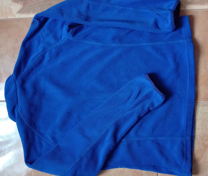 Bluza polarowa damska ciepla w rozmiarze XL/XXL kolor sliwkowy