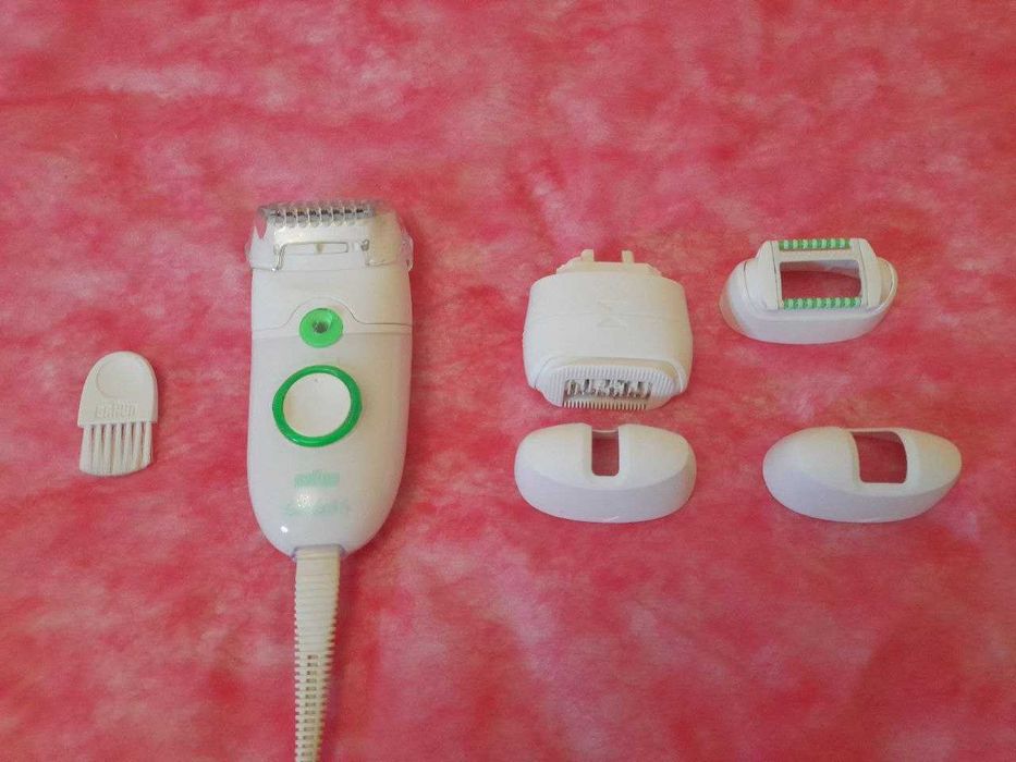 Эпилятор Braun  в хорошем рабочем состоянии.