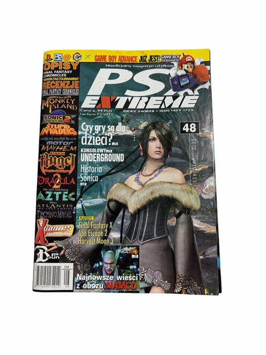 PSX Extreme nr 48 (sierpień 2001) – Magazyn o grach retro PSX PS2