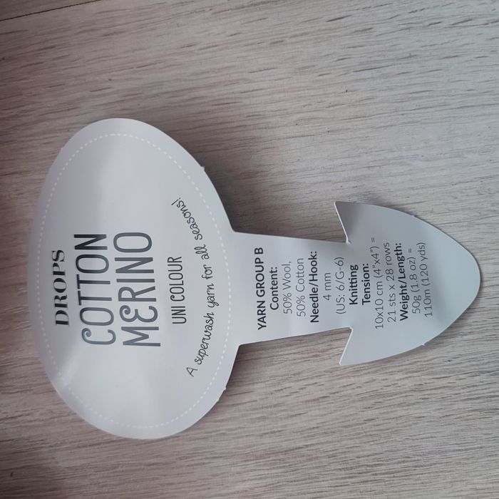 Włóczka cotton merino