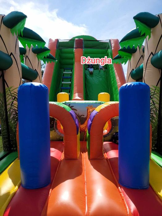 Dmuchany zamek, dmuchana zjeżdżalnia, dmuchaniec na komunię